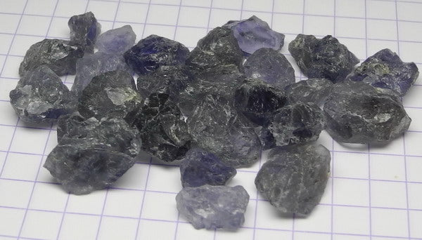Iolite - 61.6ct - Hand Select Gem Rough - prettyrock.com