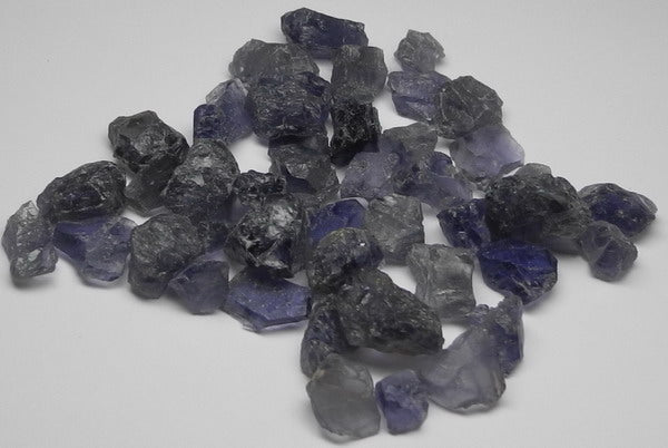 Iolite - 82.2ct - Hand Select Gem Rough - prettyrock.com