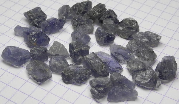 Iolite - 49.5ct - Hand Select Gem Rough - prettyrock.com