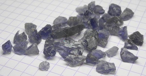 Iolite - 45.5ct - Hand Select Gem Rough - prettyrock.com