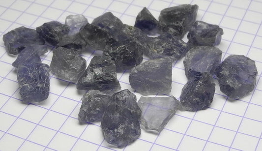 Iolite - 55.5ct - Hand Select Gem Rough - prettyrock.com