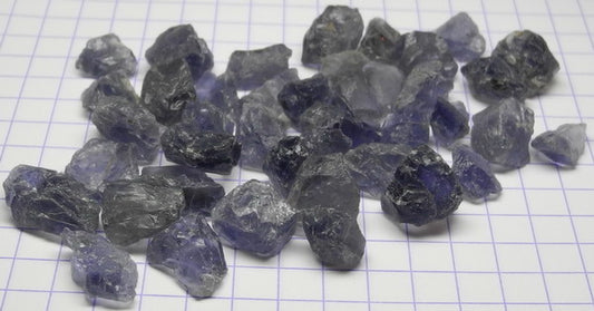 Iolite - 82.5ct - Hand Select Gem Rough - prettyrock.com