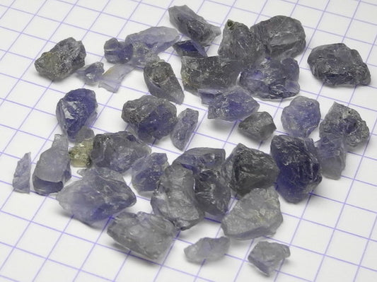 Iolite - 44.5ct - Hand Select Gem Rough - prettyrock.com