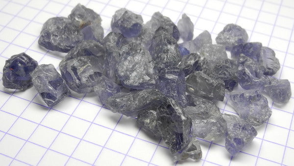 Iolite - 72.5ct - Hand Select Gem Rough - prettyrock.com