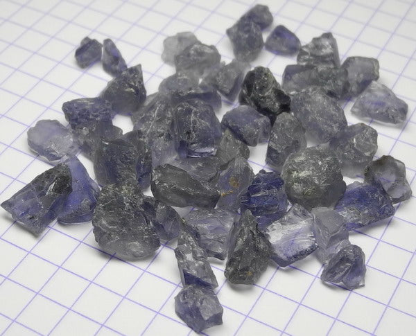 Iolite - 69.5ct - Hand Select Gem Rough - prettyrock.com