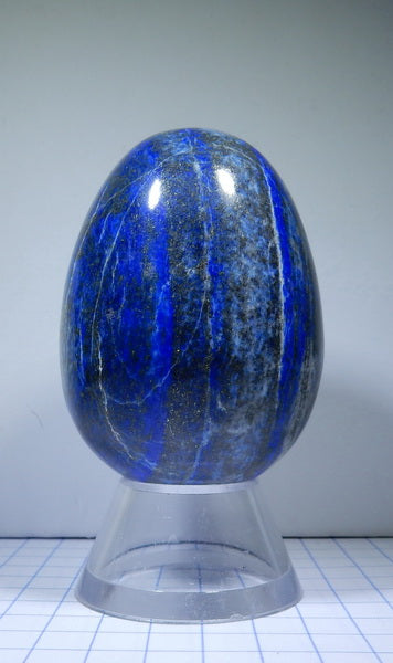 Lapis Lazuli - 629ct - Polished Egg - prettyrock.com