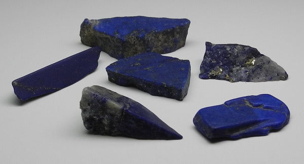 Lapis - 37.83ct - Hand Select Gem Rough - prettyrock.com
