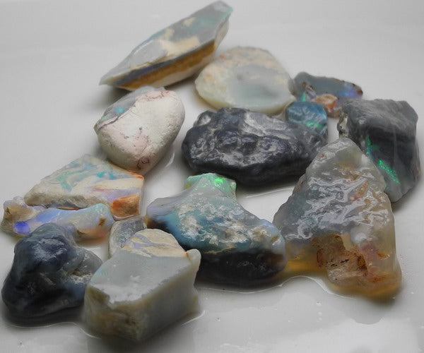 lightning ridge opal - 177ct - Hand Select Gem Rough - prettyrock.com