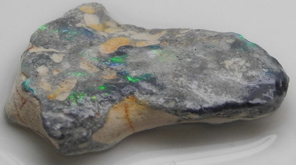 lightning ridge opal - 21.99ct - Hand Select Gem Rough - prettyrock.com