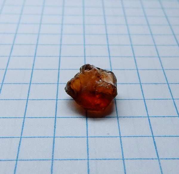 Malaya Garnet - 3.85ct - Hand Select Gem Rough - prettyrock.com