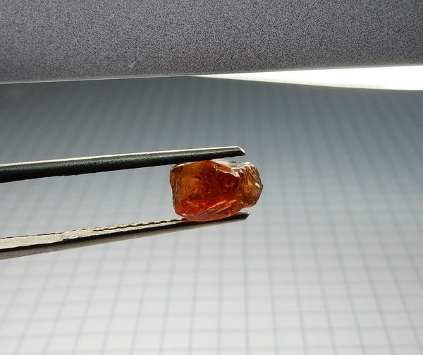 Malaya Garnet - 3.85ct - Hand Select Gem Rough - prettyrock.com