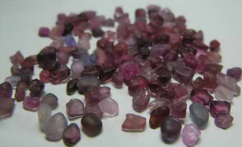 Melee Spinel - 63.4ct - Hand Select Gem Rough - prettyrock.com