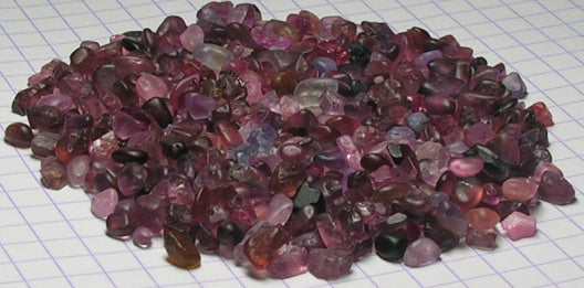 Melee Spinel - 122.5ct - Hand Select Gem Rough - prettyrock.com