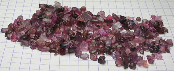 Melee Spinel - 144.5ct - Hand Select Gem Rough - prettyrock.com