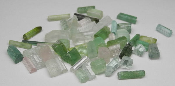 Mixed Tourmaline - 32.71ct - Hand Select Gem Rough - prettyrock.com