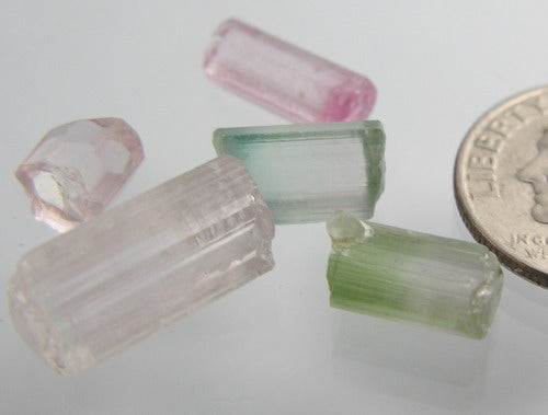 Mixed Tourmaline - 15ct - Hand Select Gem Rough - prettyrock.com