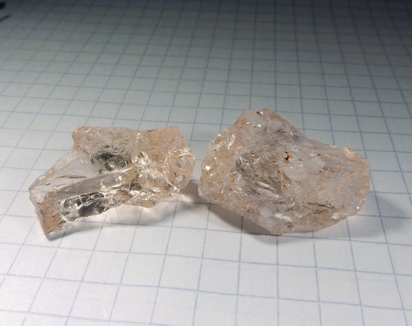 Morganite Beryl - 47.58ct - Hand Select Gem Rough - prettyrock.com