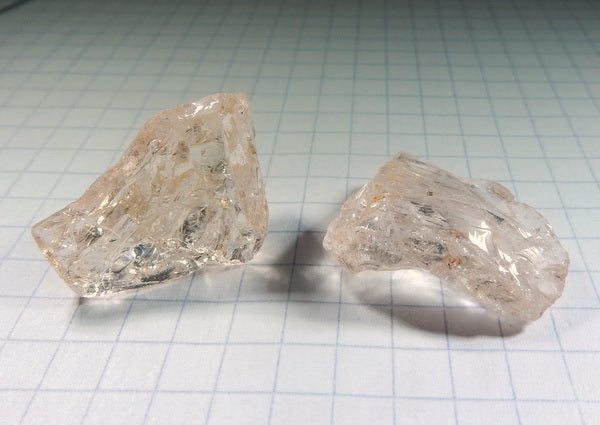 Morganite Beryl - 47.58ct - Hand Select Gem Rough - prettyrock.com