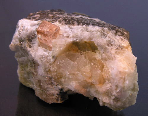 Peach Topaz - Mineral Specimen - prettyrock.com
