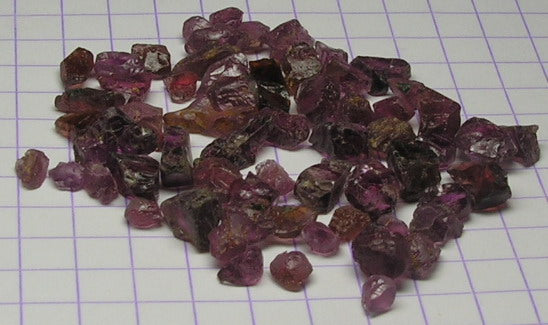 NC Rhodolite Garnet - 40.05ct - Hand Select Gem Rough - prettyrock.com