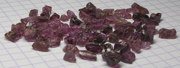 NC Rhodolite Garnet - 57.9ct - Hand Select Gem Rough - prettyrock.com