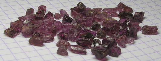 NC Rhodolite Garnet - 57.9ct - Hand Select Gem Rough - prettyrock.com