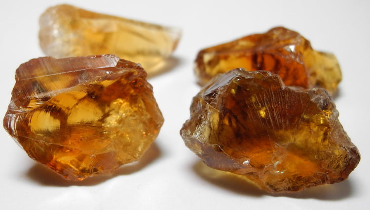 Oxblood Citrine Quartz - 93.85ct - Hand Select Gem Rough - prettyrock.com