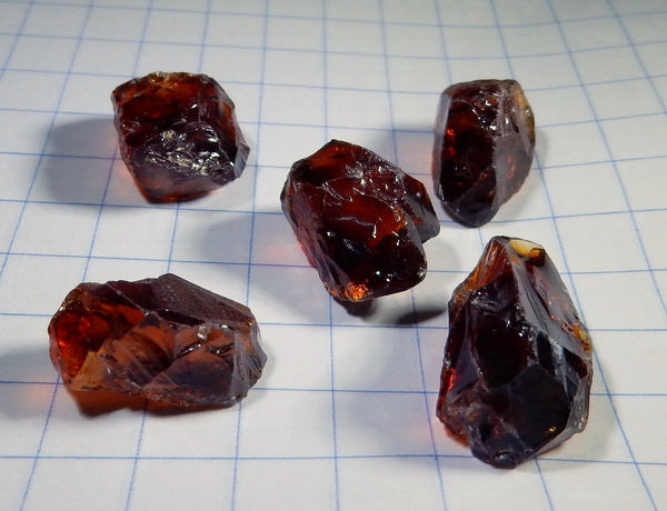 Oxblood Citrine Quartz - 38.6ct - Hand Select Gem Rough - prettyrock.com