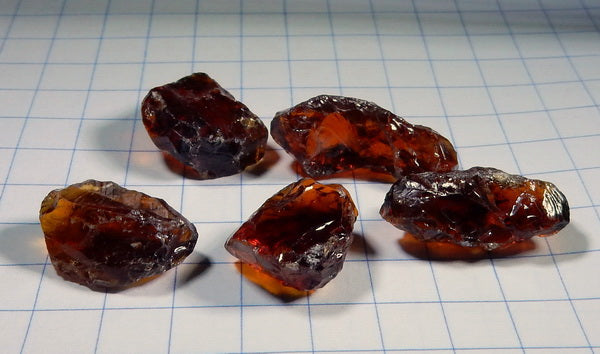 Oxblood Citrine Quartz - 42.3ct - Hand Select Gem Rough - prettyrock.com