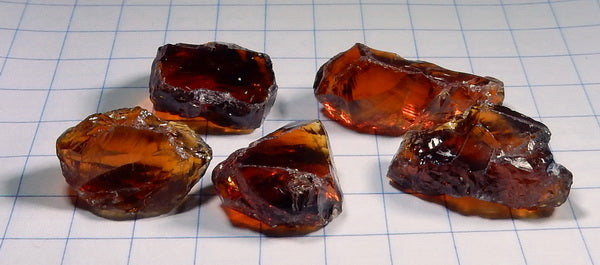 Oxblood Citrine Quartz - 42.3ct - Hand Select Gem Rough - prettyrock.com