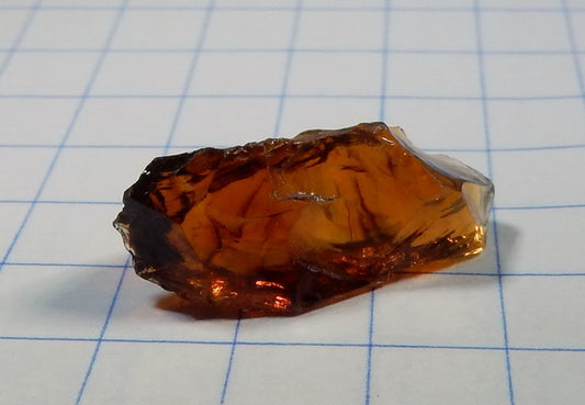Oxblood Citrine Quartz - 6.9ct - Hand Select Gem Rough - prettyrock.com