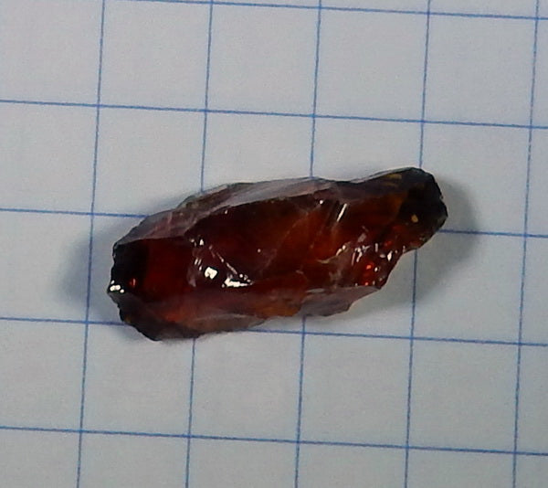 Oxblood Citrine Quartz - 6.9ct - Hand Select Gem Rough - prettyrock.com