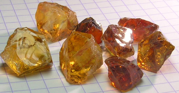 Oxblood Citrine Quartz - 77ct - Hand Select Gem Rough - prettyrock.com