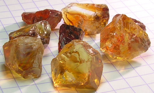 Oxblood Citrine Quartz - 77ct - Hand Select Gem Rough - prettyrock.com