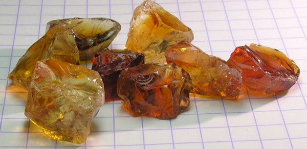 Oxblood Citrine Quartz - 77ct - Hand Select Gem Rough - prettyrock.com