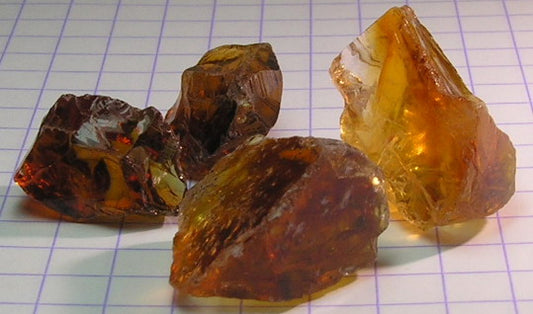 Oxblood Citrine Quartz - 49ct - Hand Select Gem Rough - prettyrock.com