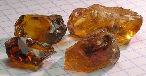 Oxblood Citrine Quartz - 49ct - Hand Select Gem Rough - prettyrock.com