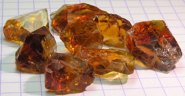 Oxblood Citrine Quartz - 75ct - Hand Select Gem Rough - prettyrock.com