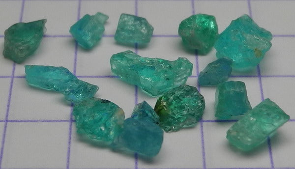 Paraiba Tourmaline - 2.9ct - Hand Select Gem Rough - prettyrock.com