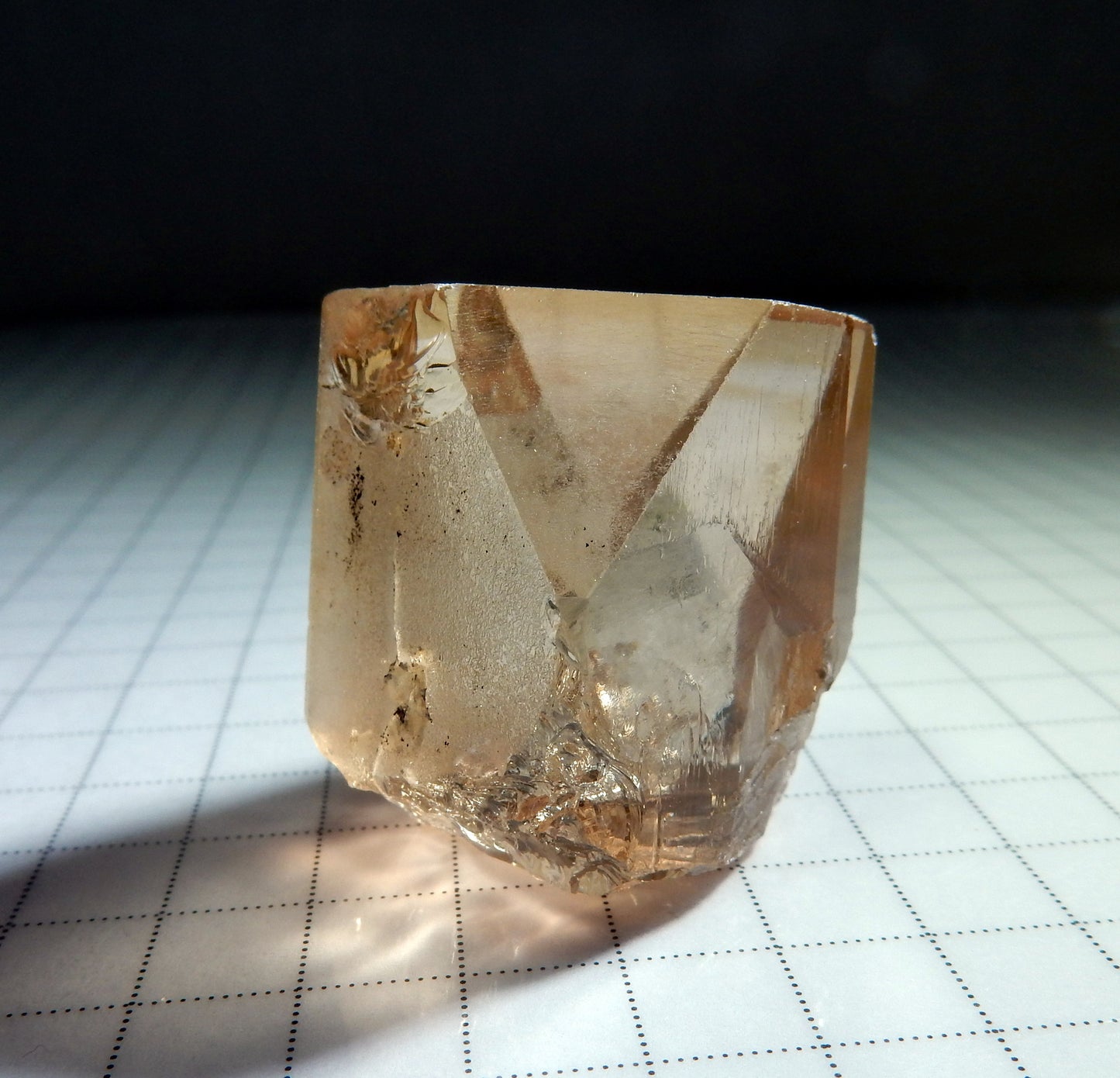 peach topaz - 140ct - Hand Select Gem Rough - prettyrock.com