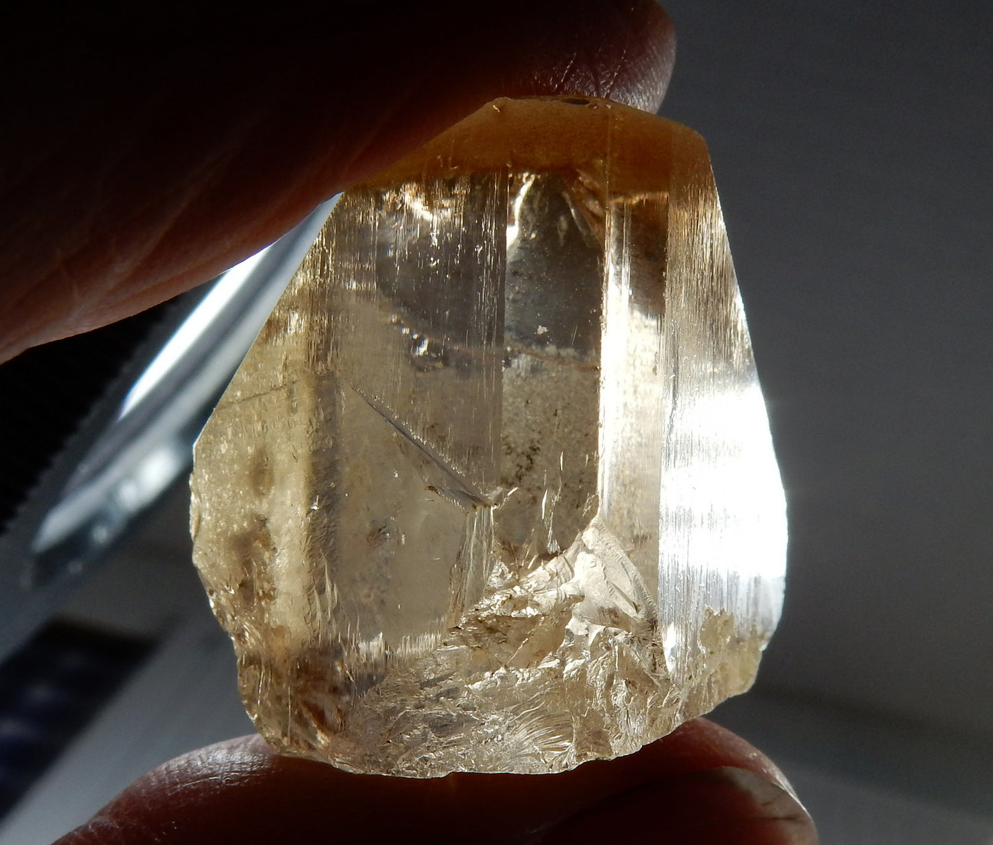 peach topaz - 140ct - Hand Select Gem Rough - prettyrock.com