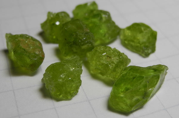 peridot - 27.9ct - Hand Select Gem Rough - prettyrock.com