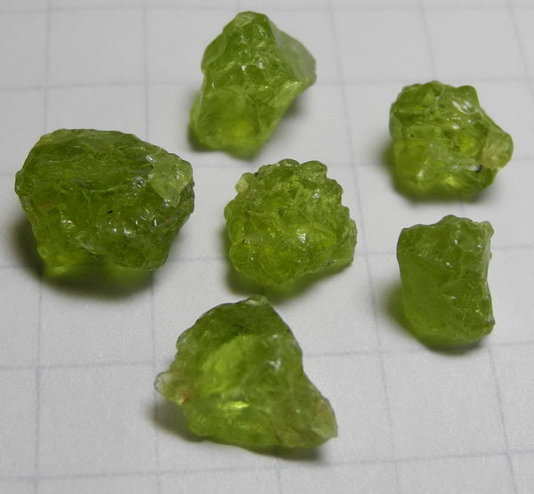 peridot - 14.91ct - Hand Select Gem Rough - prettyrock.com