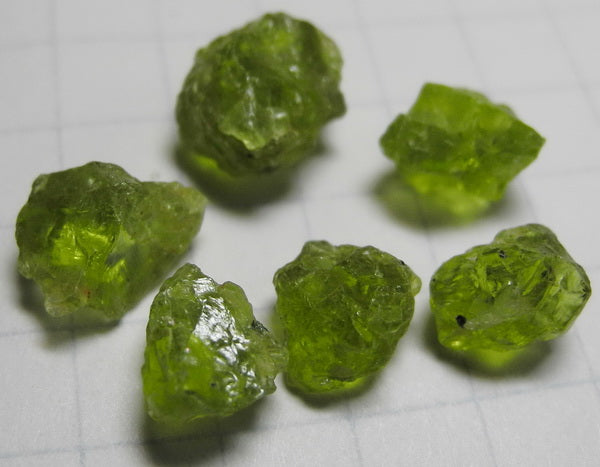 peridot - 14.91ct - Hand Select Gem Rough - prettyrock.com