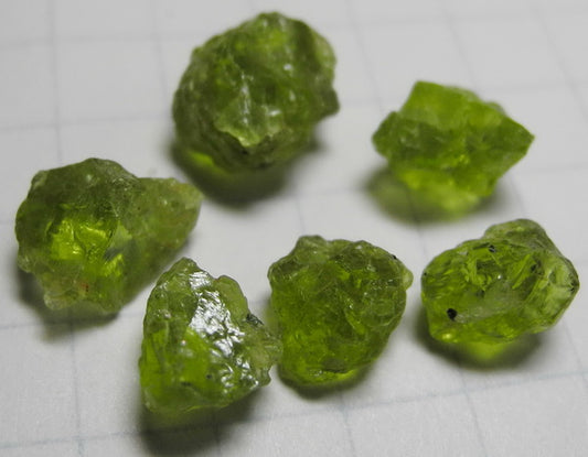 peridot - 14.91ct - Hand Select Gem Rough - prettyrock.com