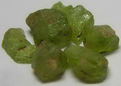 Peridot - 21.72ct - Hand Select Gem Rough - prettyrock.com