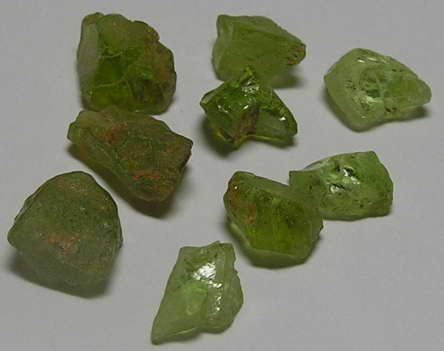 Peridot - 24ct - Hand Select Gem Rough - prettyrock.com