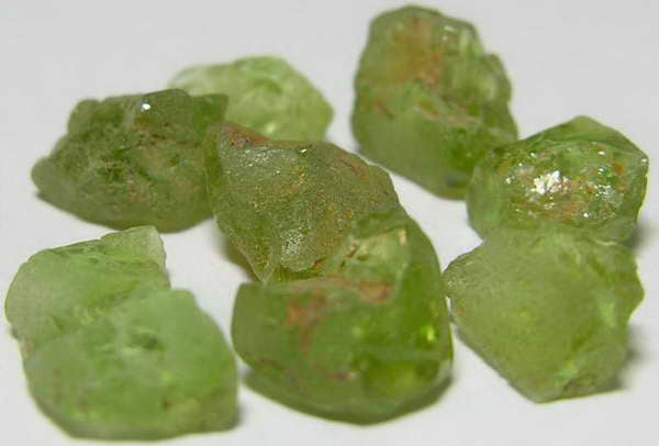Peridot - 24ct - Hand Select Gem Rough - prettyrock.com
