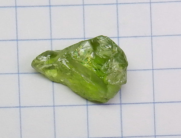 Peridot - 11.37ct - Hand Select Gem Rough - prettyrock.com