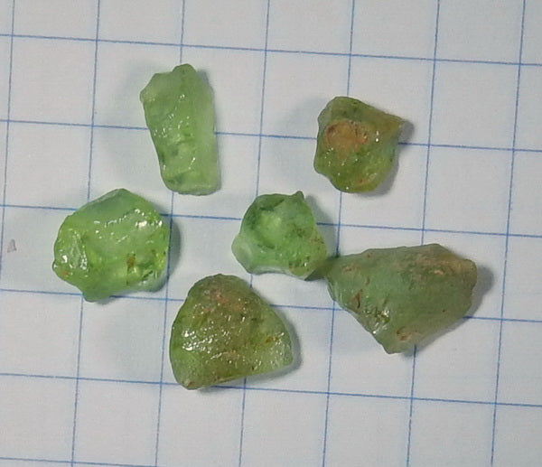 Peridot - 12.85ct - Hand Select Gem Rough - prettyrock.com